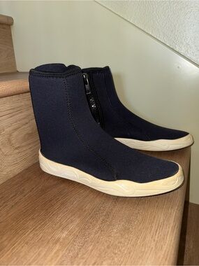 Men's Diving Boots By Henderson size 8 Neoprene Zip Ankle Boots SCUBA